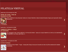 Tablet Screenshot of filateliavirtual.blogspot.com