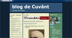 Desktop Screenshot of blogdecuvant.blogspot.com