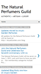 Mobile Screenshot of naturalperfumersguild.blogspot.com