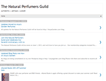 Tablet Screenshot of naturalperfumersguild.blogspot.com