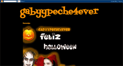Desktop Screenshot of gabyypeche4ever.blogspot.com
