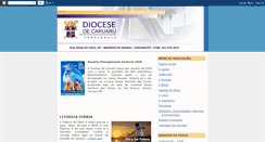 Desktop Screenshot of diocesedecaruaru.blogspot.com