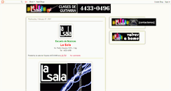 Desktop Screenshot of clasesdeguitarrapro.blogspot.com