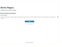 Tablet Screenshot of beritanegara.blogspot.com