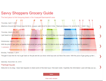 Tablet Screenshot of issaquahgroceryguide.blogspot.com