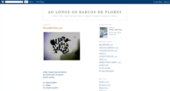 Desktop Screenshot of barcosflores.blogspot.com