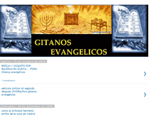 Tablet Screenshot of gitanosevangelicos.blogspot.com