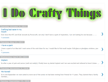 Tablet Screenshot of idocraftythings.blogspot.com