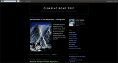 Desktop Screenshot of climbingroadtrip.blogspot.com