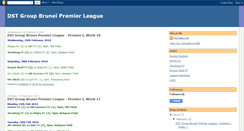 Desktop Screenshot of bruneipremierleague.blogspot.com