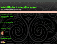 Tablet Screenshot of bobo0606tattoo.blogspot.com