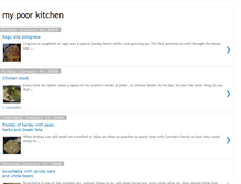 Tablet Screenshot of mypoorkitchen.blogspot.com