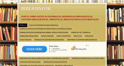 Desktop Screenshot of biblioinfor.blogspot.com