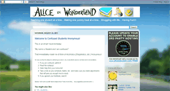 Desktop Screenshot of alice-inwonderland.blogspot.com