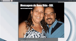 Desktop Screenshot of mensagemdenovavidaemararuama.blogspot.com