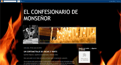 Desktop Screenshot of elconfesionariodemonsenor.blogspot.com