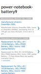 Mobile Screenshot of power-notebook-battery9.blogspot.com