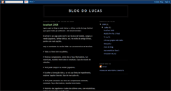 Desktop Screenshot of blogdolucas-lukinha.blogspot.com