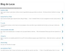 Tablet Screenshot of blogdolucas-lukinha.blogspot.com