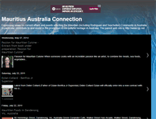 Tablet Screenshot of mauritiusaustralia.blogspot.com