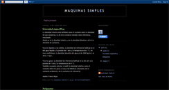 Desktop Screenshot of maquinassimplesfisica.blogspot.com