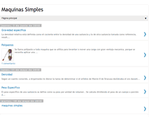 Tablet Screenshot of maquinassimplesfisica.blogspot.com
