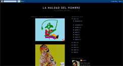 Desktop Screenshot of maldaddelhombre.blogspot.com