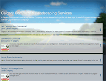 Tablet Screenshot of calgary-landscaping.blogspot.com