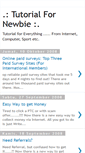 Mobile Screenshot of blogfornewbie.blogspot.com