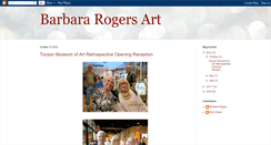 Desktop Screenshot of barbararogersart.blogspot.com