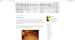 Desktop Screenshot of frekkefrikke.blogspot.com