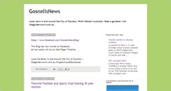 Desktop Screenshot of gosnellsnews.blogspot.com