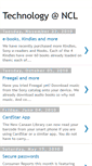 Mobile Screenshot of ncltechnology.blogspot.com