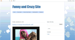 Desktop Screenshot of funny-crazy-site.blogspot.com