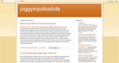 Desktop Screenshot of piggyinpolkadots.blogspot.com