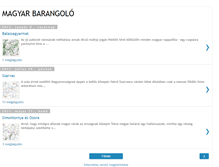 Tablet Screenshot of magyarbarangolo.blogspot.com