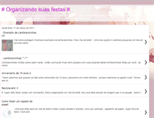 Tablet Screenshot of organizandosuasfestas.blogspot.com