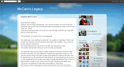 Desktop Screenshot of mccainsmiracle.blogspot.com