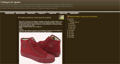 Desktop Screenshot of catalogos-de-zapatos.blogspot.com