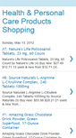 Mobile Screenshot of healthpersonalcareproductsshopping.blogspot.com