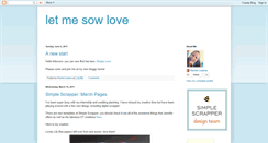 Desktop Screenshot of letmesowlove.blogspot.com