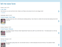 Tablet Screenshot of letmesowlove.blogspot.com