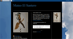 Desktop Screenshot of mateoelsantero.blogspot.com