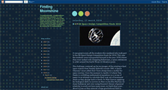 Desktop Screenshot of findingmoonshine.blogspot.com