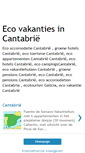Mobile Screenshot of ecovakantiescantabrie.blogspot.com