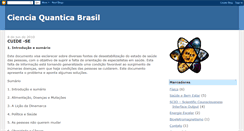 Desktop Screenshot of cienciaquanticabrasil.blogspot.com