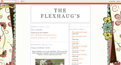 Desktop Screenshot of jackieflexhaug.blogspot.com