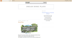 Desktop Screenshot of dreamhomeplans.blogspot.com