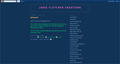 Desktop Screenshot of jodiefletchercards.blogspot.com