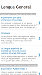 Mobile Screenshot of lenguageneral.blogspot.com
